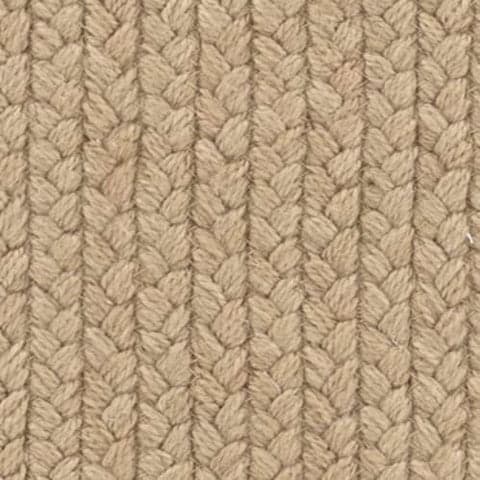 Rio Braided Handwoven Indoor/Outdoor Rug Swatch | Neutral
