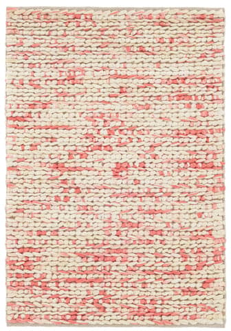Avril Handwoven Jute Rug | Coral