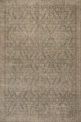 Isolated view of Green Rectangle Fair Hills Antiqued Jute-Blend Rug, showcasing its design