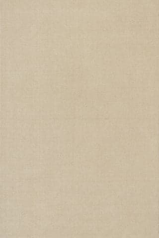 Isolated view of Cream Rectangle Crosby Solid Wool Cozy Rug, showcasing its design