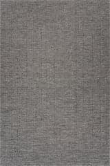 Isolated view of Grey Runner Eiraz Contemporary Solid Indoor/Outdoor Rug, showcasing its design