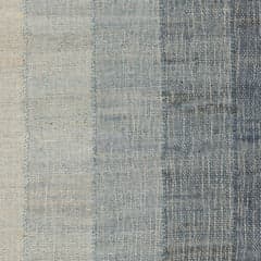 Tayo Modern Striped Indoor Rug Swatch | Blue