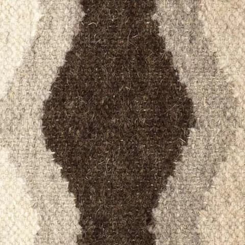 Safety Net Handwoven Wool Rug Swatch | Neutral