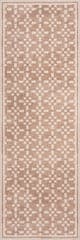 Isolated view of Natural Runner Innex Bohemian Washable Rug, showcasing its design