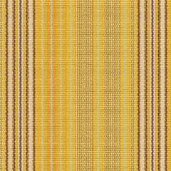 Sunflower Ticking Machine Washable Rug Swatch | Yellow