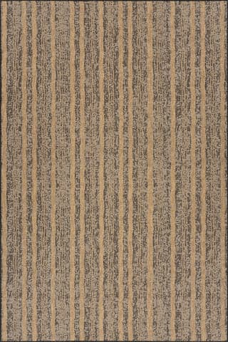 Isolated view of Grey Rectangle Auvrea Bohemian Abstract Indoor/Outdoor Rug, showcasing its design