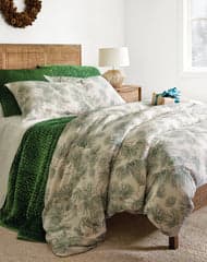 Vintage Pine Boughs Sham | Natural