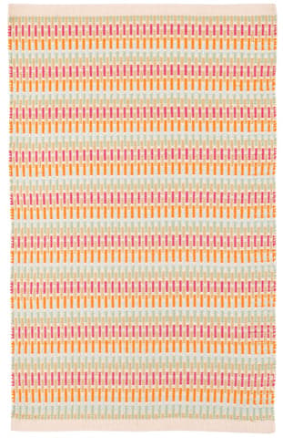 Candy Stripe Handwoven Indoor/Outdoor Rug | Multi