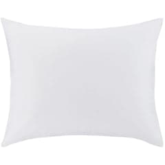 Silken Solid Sham | White