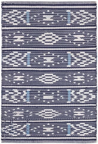 Dharma Handwoven Indoor/Outdoor Rug | Blue