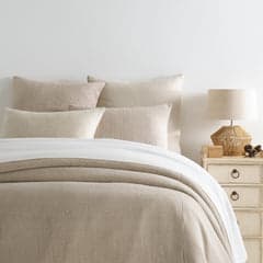 Stone Washed Linen Duvet Cover | Natural