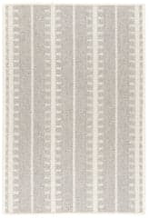 Tailor Stripe Woven Wool Custom Rug | Platinum