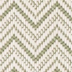 Happy Chevron Woven Indoor/Outdoor Custom Rug Swatch | Sage