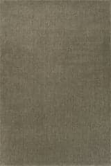 Isolated view of Sage Green Rectangle Crosby Solid Wool Rug by Nate Berkus, showcasing its design