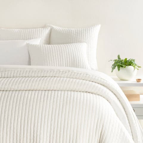 Cozy Cotton Quilt | Ivory