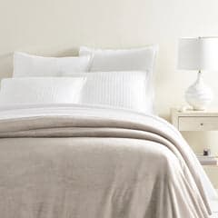 Sheepy Fleece 2.0 Blanket | Dove Grey
