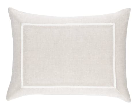 Keaton Linen Sham | Natural