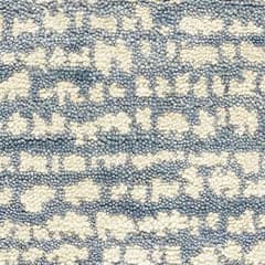 Shepherd Hand Knotted Wool Rug Swatch | Pewter Blue