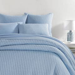 Cozy Cotton Quilt | French Blue