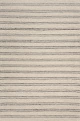 Venit Modern Striped Farmhouse Rug | Beige