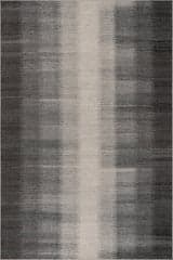 Ronan Ikat Machine Washable Rug | Charcoal