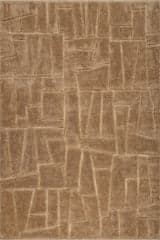 Brela Abstract Bohemian Rug | Brown