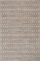 Isolated view of Grey Rectangle Sani Modern Southwestern Rug, showcasing its design