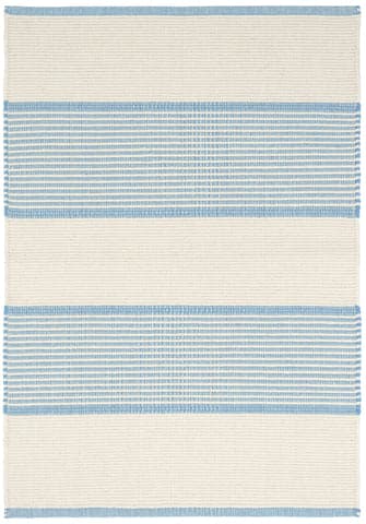 La Mirada Handwoven Cotton Rug | Asiatic Blue