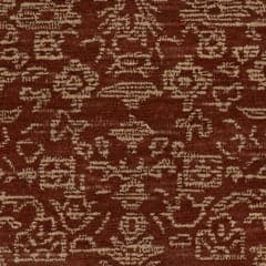 Quenl Vintage Handmade Wool Rug Swatch | Red
