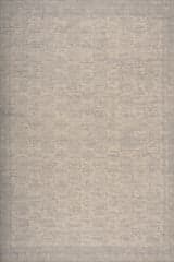 Isolated view of Blue Rectangle Bahira Traditional Floral & Paisley Indoor Washable Rug, showcasing its design