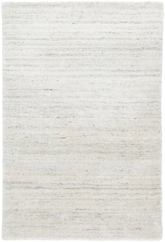 Nordic Hand Loom Knotted Performance Rug | White