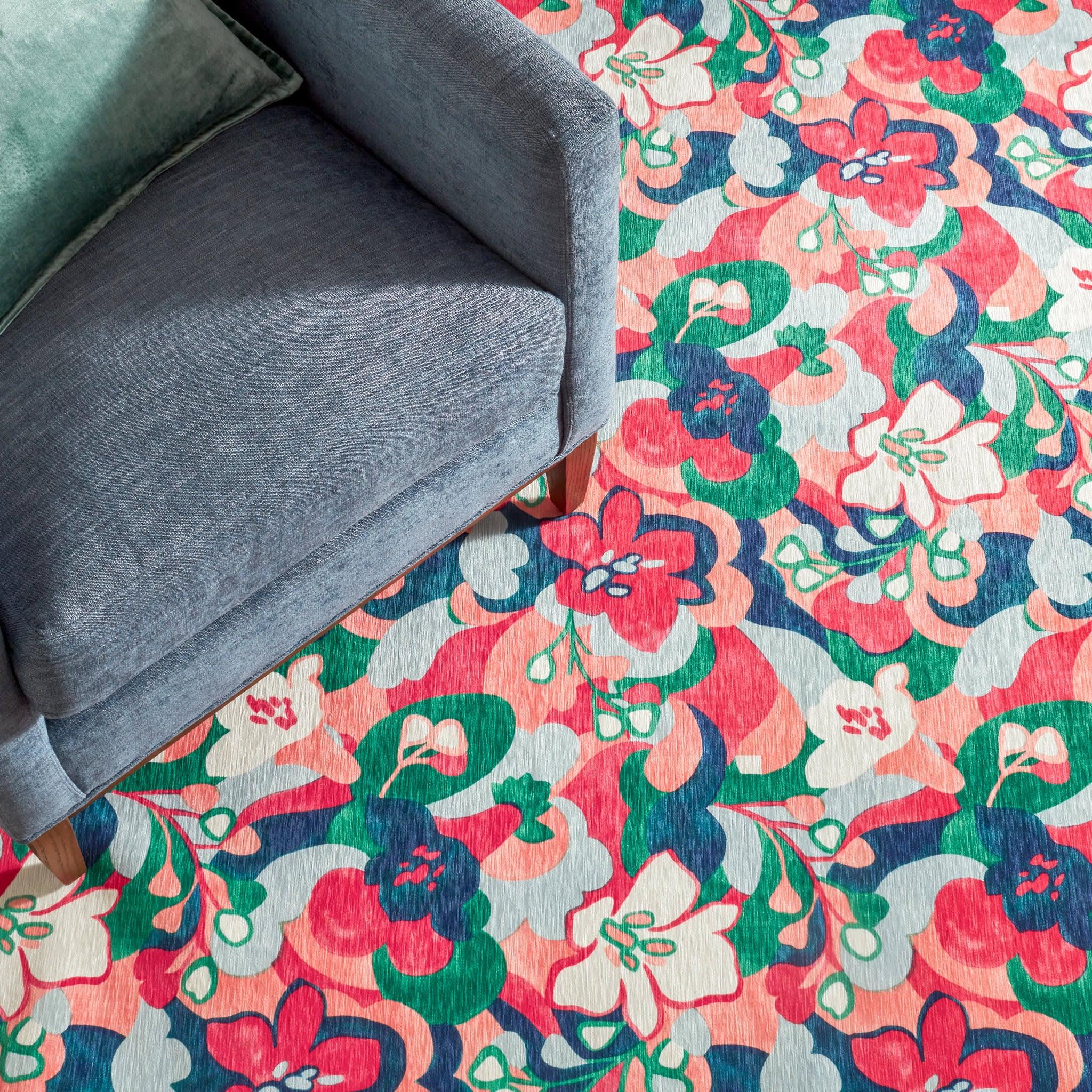 Dreamy Daisies Machine Washable Rug | Multi – Rugs USA
