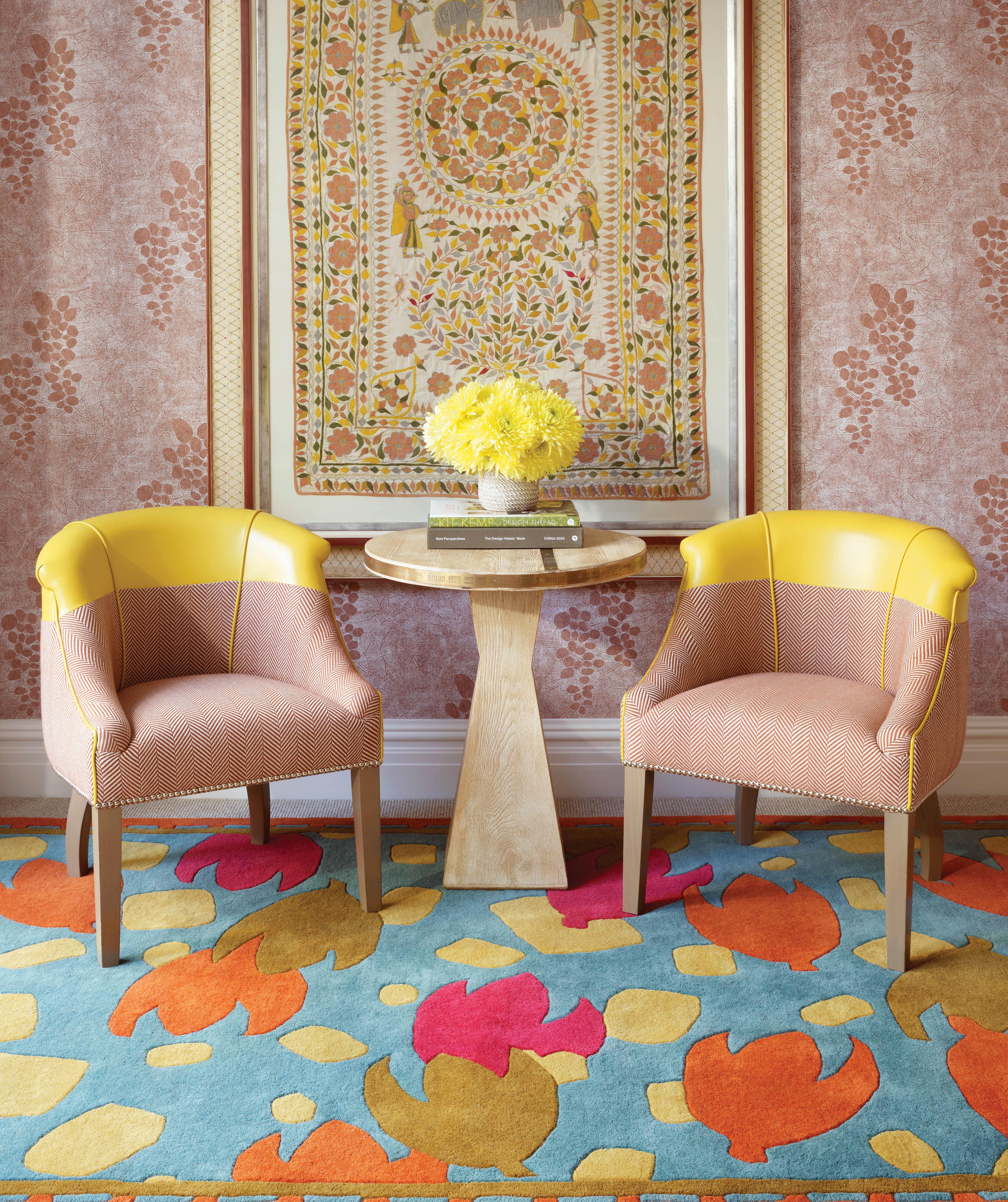 Happy Flower Hand Tufted Wool Rug | Autumn – Rugs USA