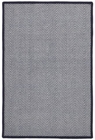 Batiste Woven Wool Custom Rug | Navy