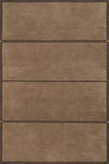 Isolated view of Tan Rectangle Mira Mid-Century Geometric Rug, showcasing its design