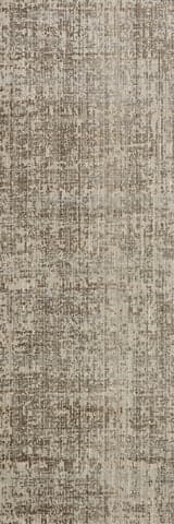 Isolated view of Grey Runner Solvia Modern Woven Abstract Indoor/Outdoor Washable Rug, showcasing its design