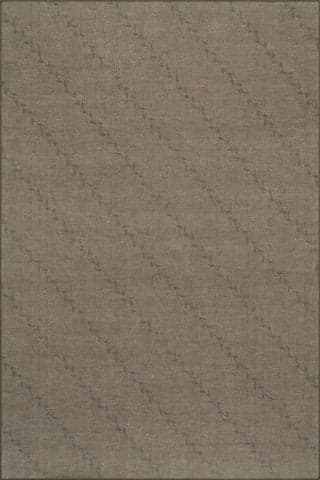 Isolated view of Brown Rectangle Ivy Soft Floral Washable Rug, showcasing its design