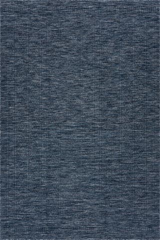 Isolated view of Navy Runner Eiraz Contemporary Solid Indoor/Outdoor Rug, showcasing its design