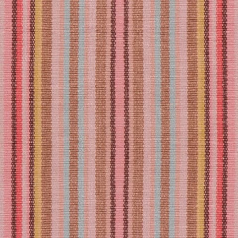Jamaica Striped Machine Washable Rug Swatch | Multi