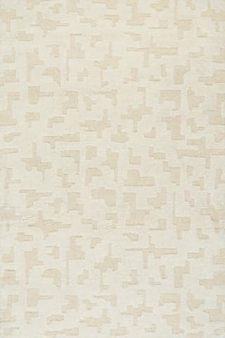 Alora Hand Knotted Wool Rug | Natural