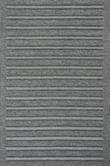 Isolated view of Blue Rectangle Mare Modern Striped Wool Rug, showcasing its design