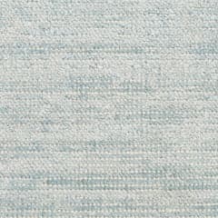 Quartz Handwoven Viscose/Cotton Rug Swatch | Ocean