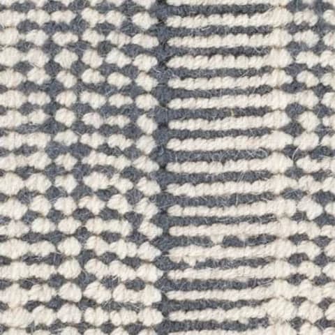 Raffa Woven Wool Custom Rug Swatch | Navy