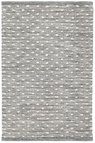 Hobnail Handwoven Performance Rug | Grey