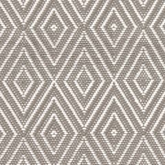 Diamond Handwoven Indoor/Outdoor Rug Swatch | Fieldstone/Ivory