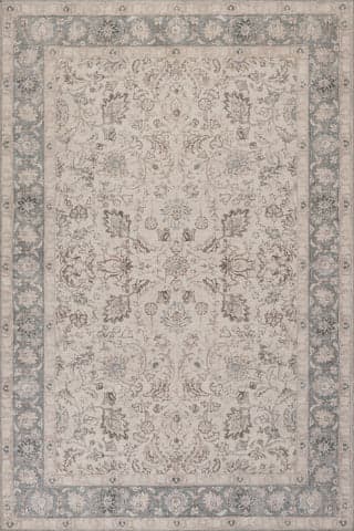 Isolated view of   Zohven Traditional Vintage and Distressed Rug, showcasing its design