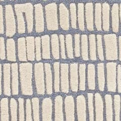 Roark Hand Tufted Wool Rug Swatch | Pewter Blue