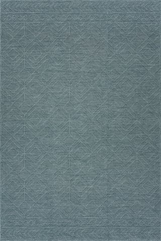 Isolated view of Aqua Runner Ardena Modern Trellis Indoor/Outdoor Rug, showcasing its design