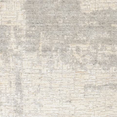 Bennett Handwoven Wool Rug Swatch | Grey