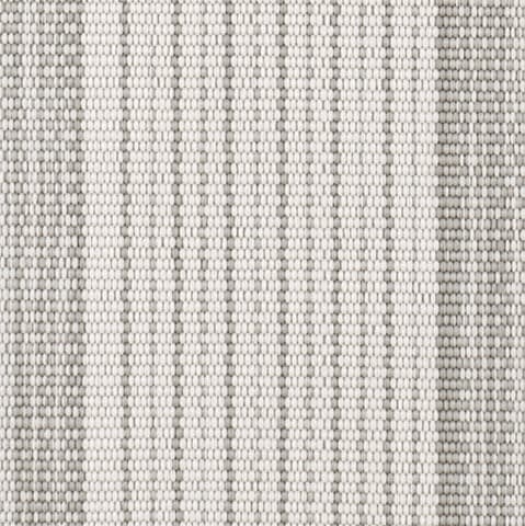 Quincy Stripe Handwoven Indoor/Outdoor Rug Swatch | Platinum